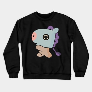 Teddy with mask! Crewneck Sweatshirt